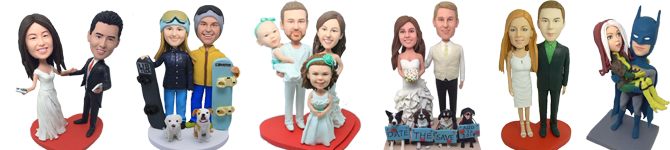 wedding bobbleheads